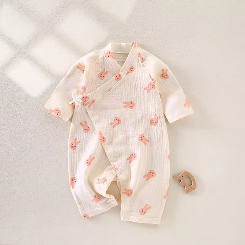 New Unisex Printed Kimono Rompers/Pyjamas
