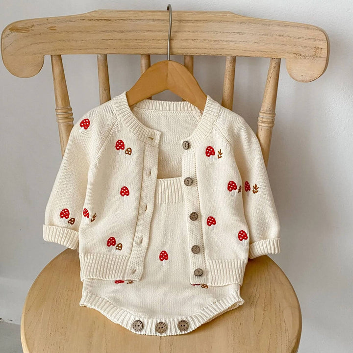Newborn baby Sweater Romper