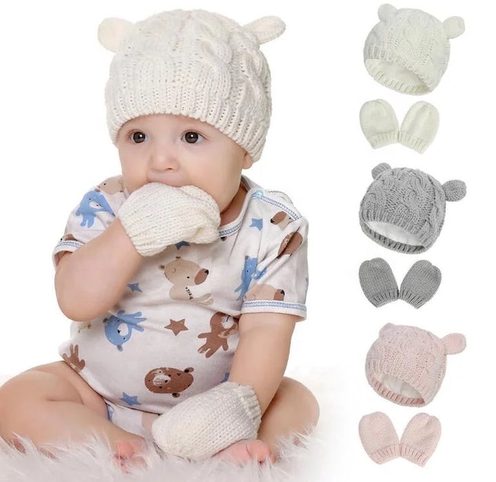 Baby cap & mittens