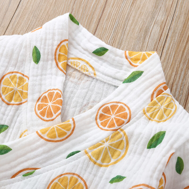 Unisex Printed Kimono Rompers/ Pyjamas