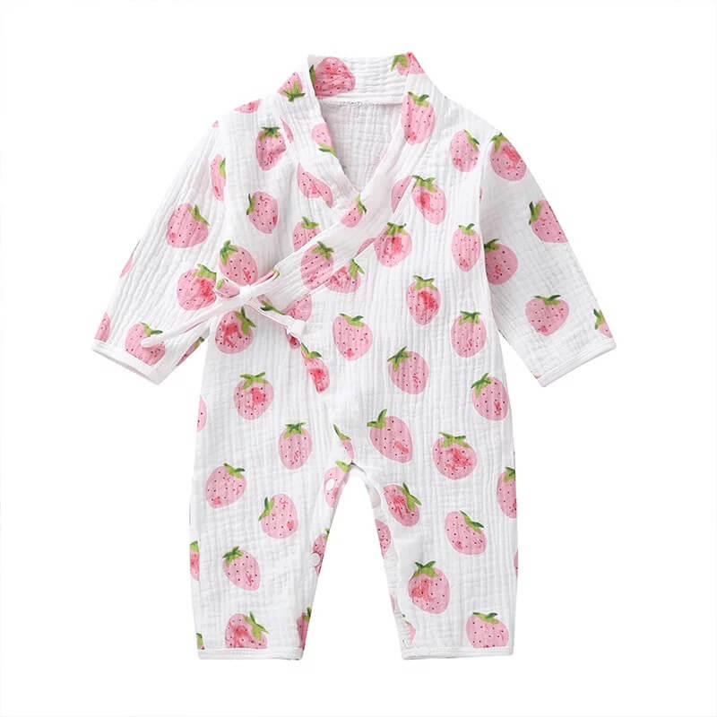 Unisex Printed Kimono Rompers/ Pyjamas