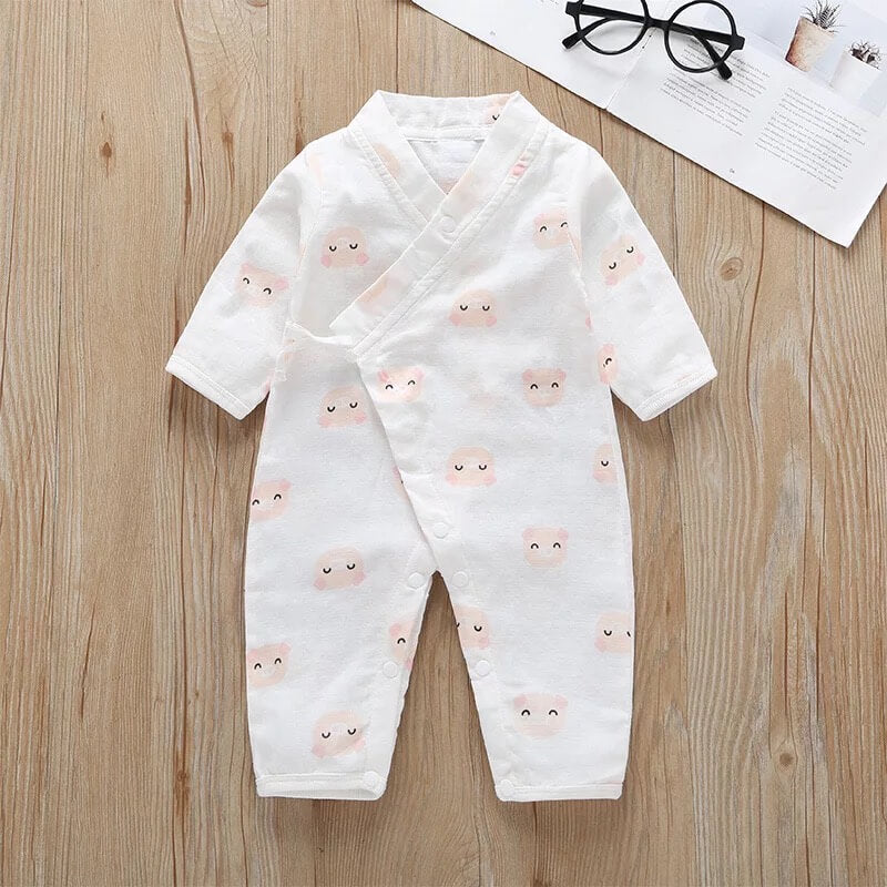 Unisex Printed Kimono Rompers/ Pyjamas