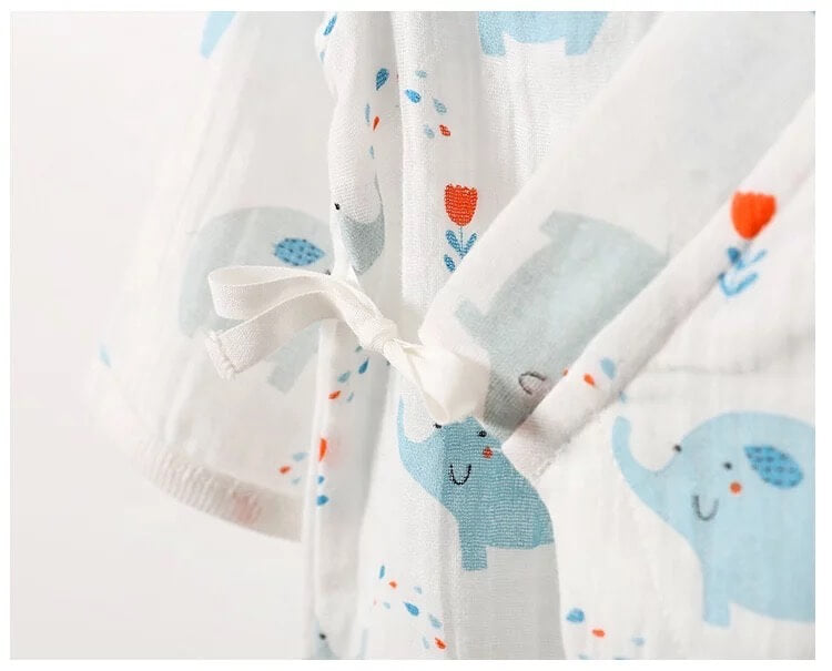 Unisex Printed Kimono Rompers/ Pyjamas