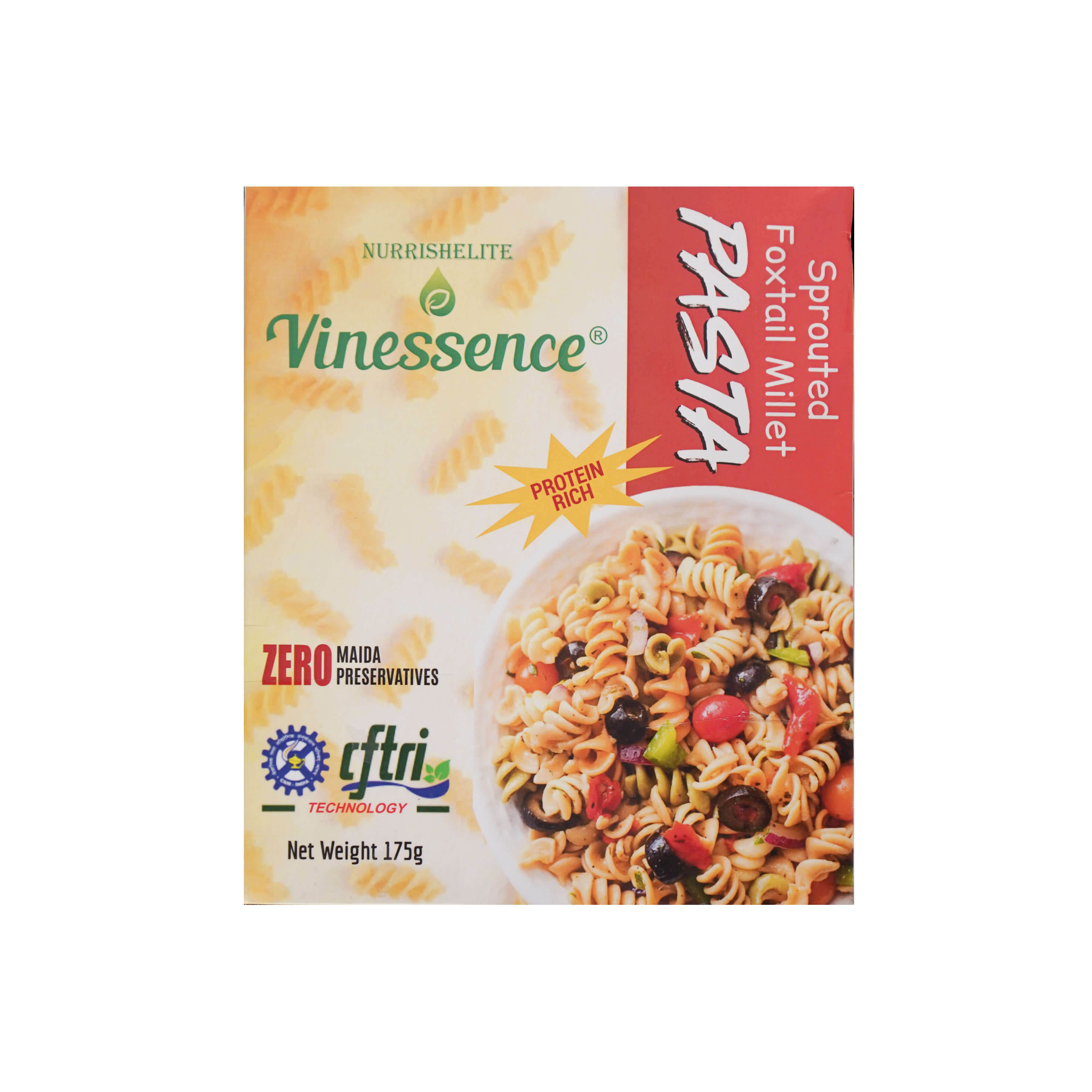 SPROUTED FOXTAIL MILLET PASTA