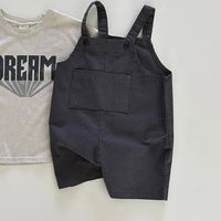 UNISEX DUNGAREE SHORTS