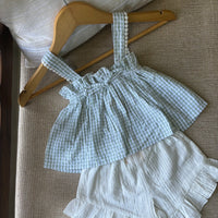 Cotton Tank Top & Shorts Set