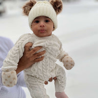 baby COTTON_KNITTED_ROMPERS_front