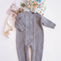 COTTON KNITTED ROMPERS