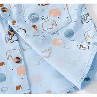 Elephant Printed Soft Cotton Casual Shirts