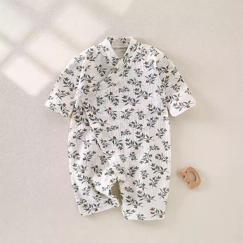 New Unisex Printed  Kimono Rompers/Pyjamas