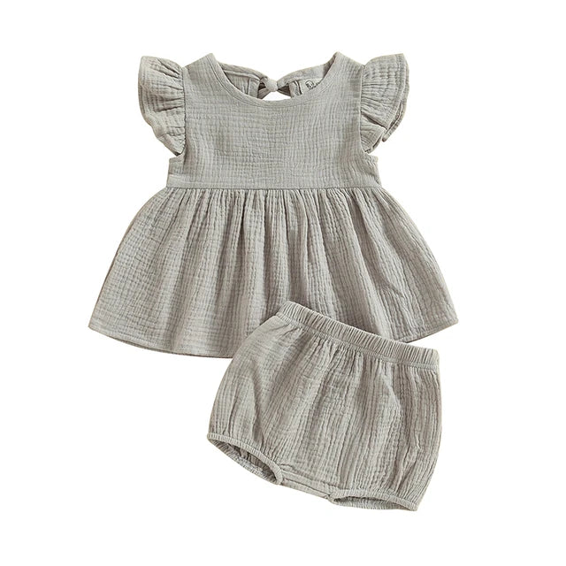 baby Muslin cotton bloomer & Frock