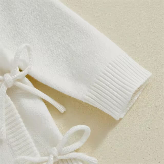 Hello World Full Sleeve Newborn Knitted Romper