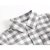 FULL SLEEVED CHECKED BABY BOY SHIRT ROMPER