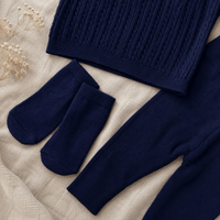 Knitted sweater pant set