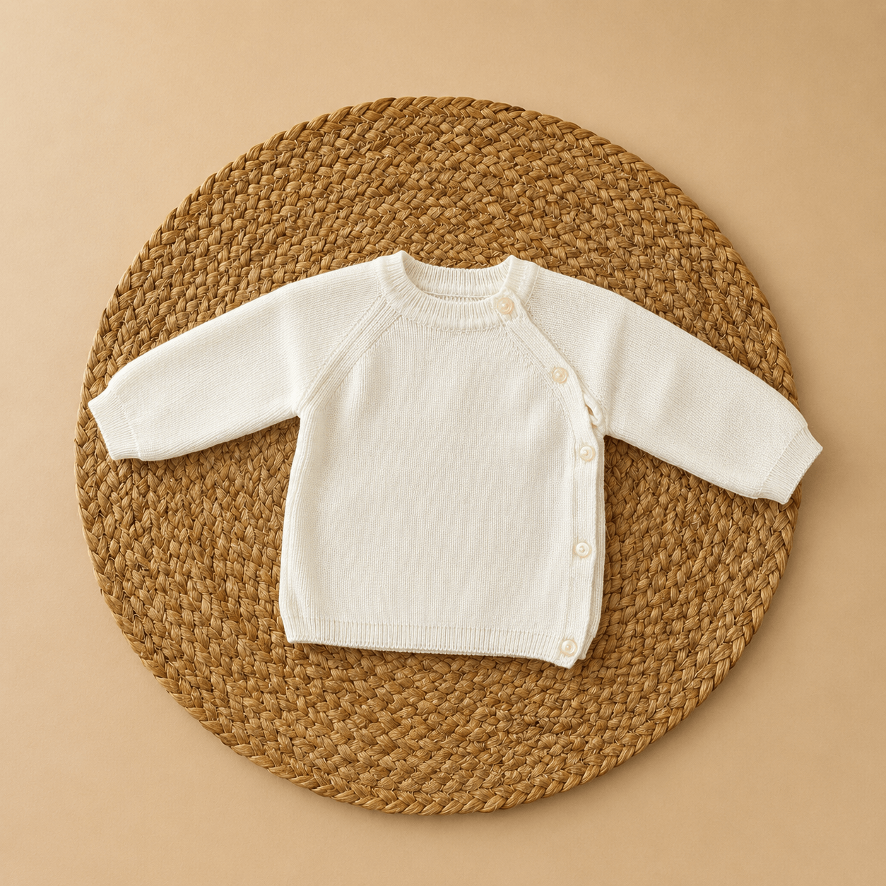 Soft Cotton Knitted Sweater for Babies