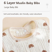 Muslin Cotton Drool Bibs