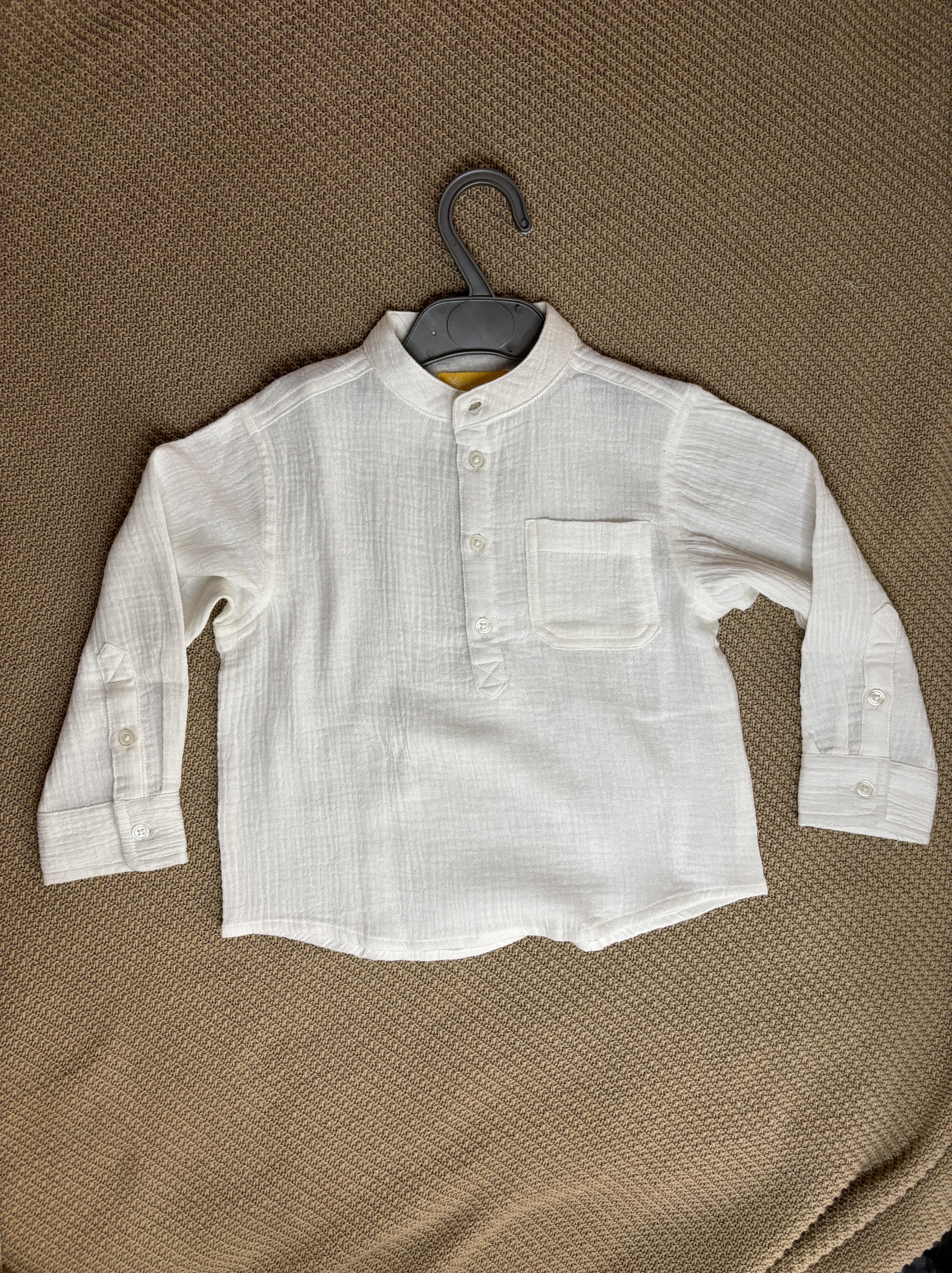 Full Sleeve Muslin Cotton Shirt