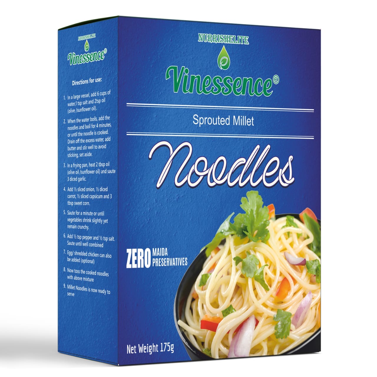 Sprouted Millet Noodles