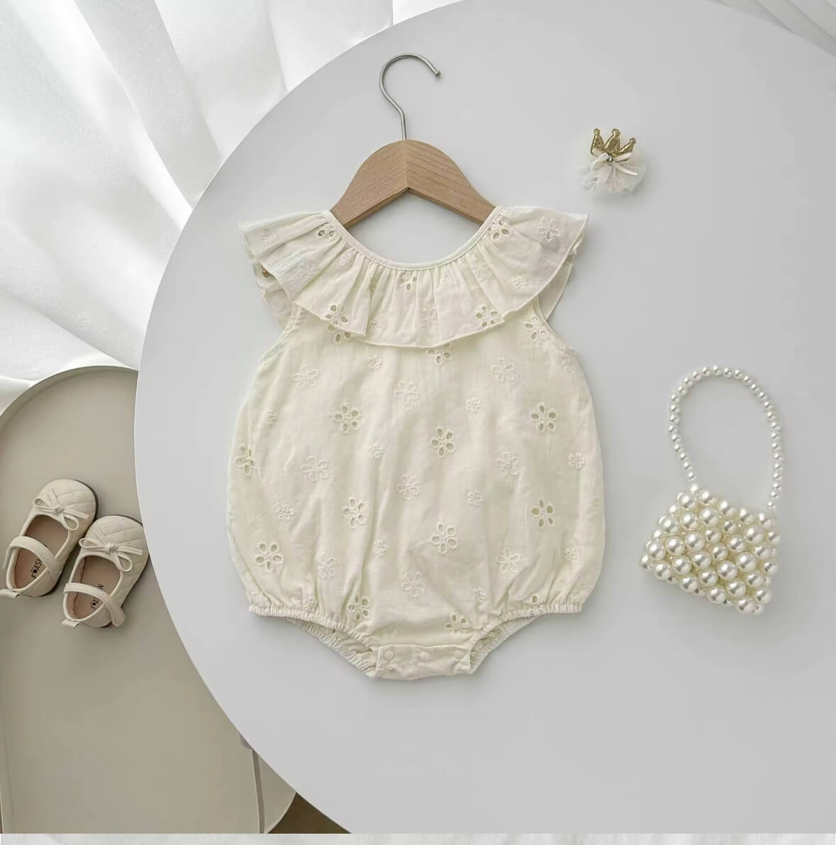 Off Shoulder Romper