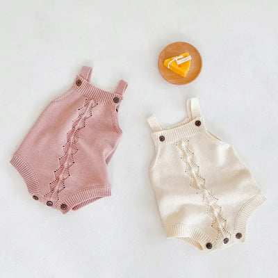 Baby KNITTED ROMPER