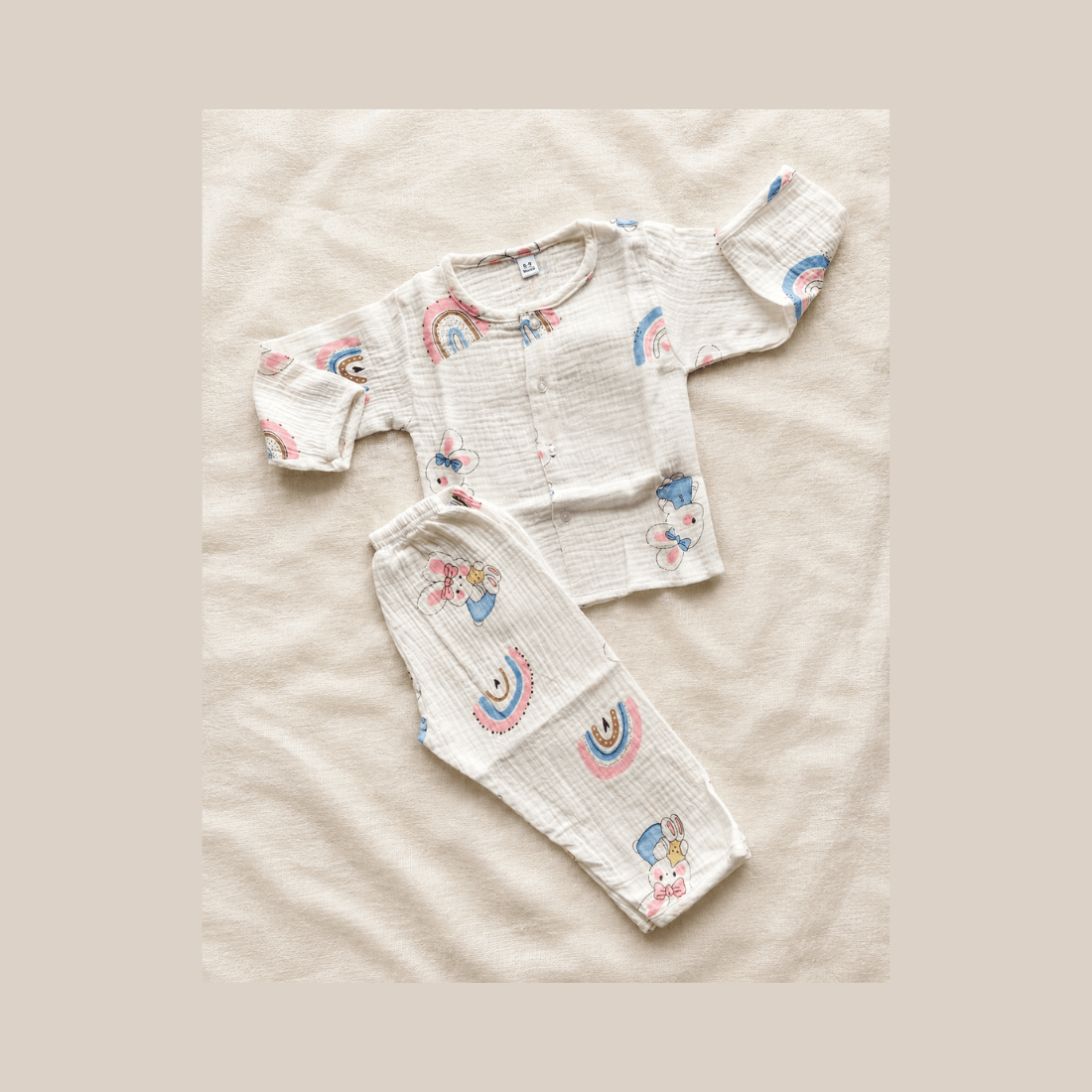 Muslin Cotton Pyjama Set