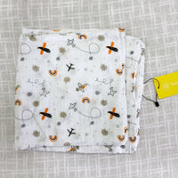 Muslin Cotton Baby Swaddles in 2 layered( 110*110 cms)