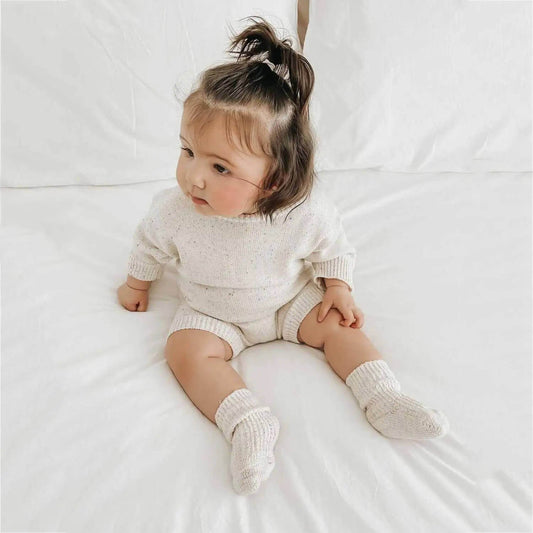 Full Sleeves Oversized Sweater Romper