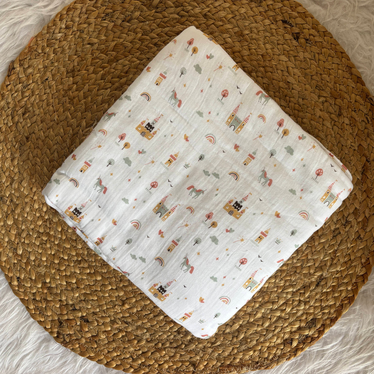 Muslin Cotton Baby Blankets in 6 layered & 8 layered thickness