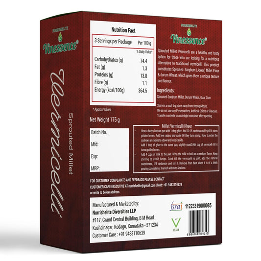 Sprouted Millet vermicelli
