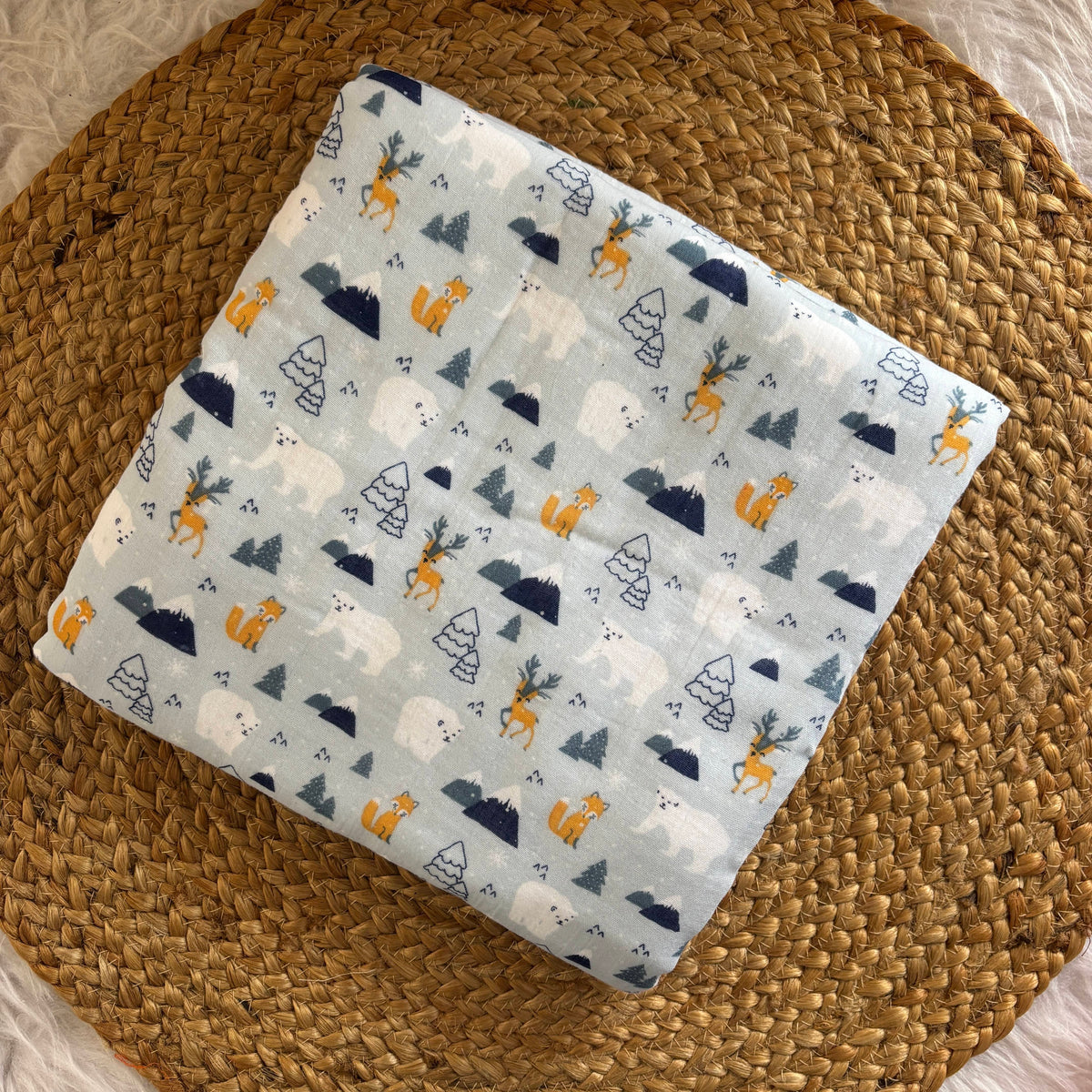 Muslin Cotton Baby Blankets in 6 layered & 8 layered thickness