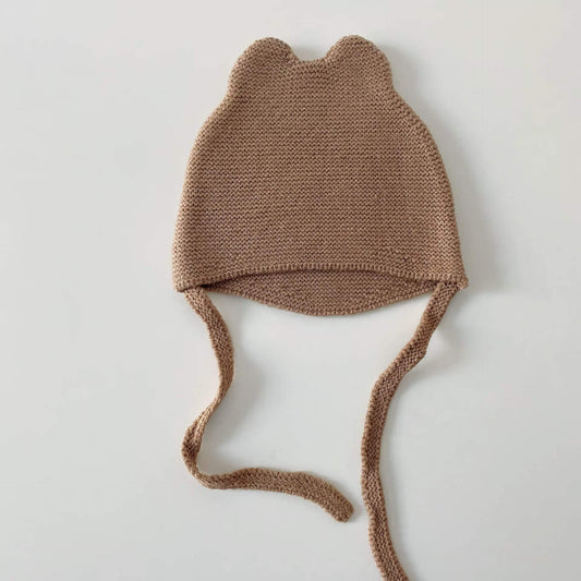 Knitted Bonnet Beanie| Winter Hat for Babies