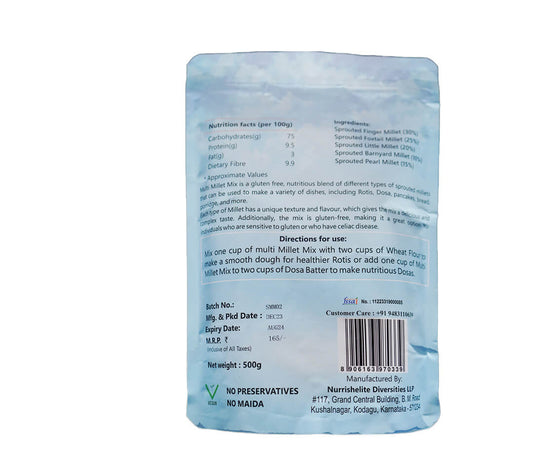 SPROUTED MULTI MILLET MIX