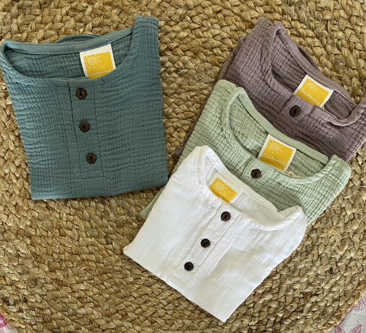 Organic Muslin Cotton Pyjamas