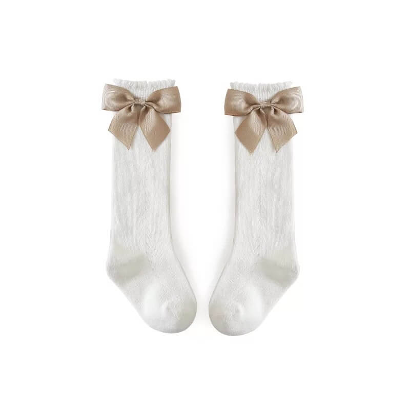 Baby Girl Satin bow socks