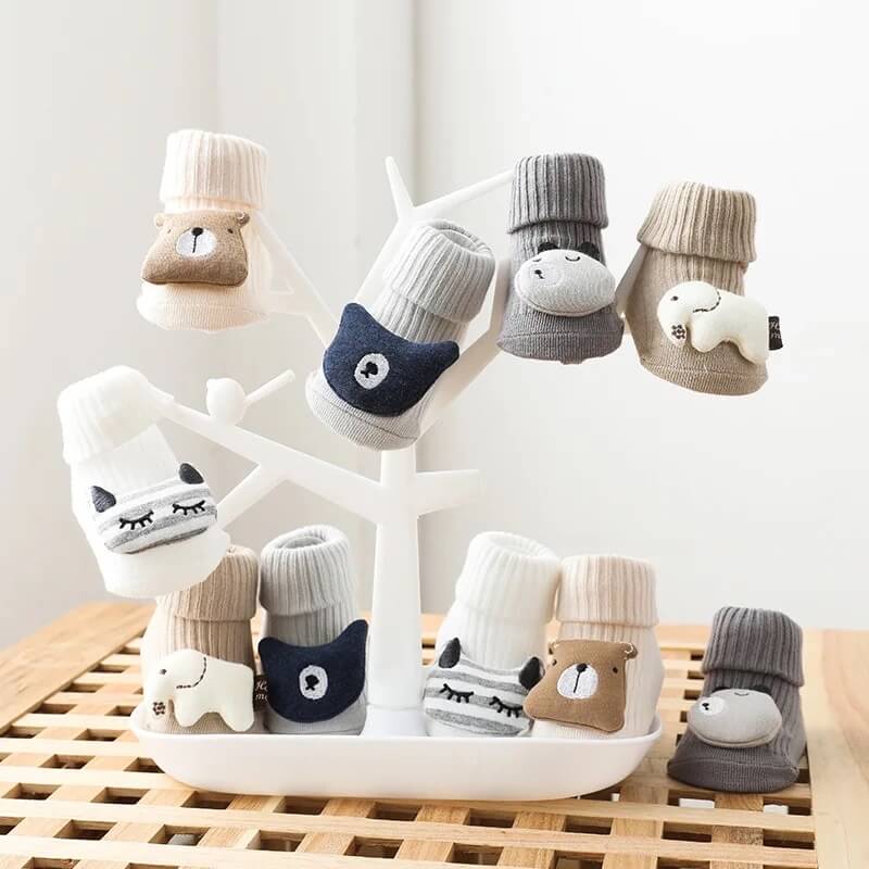 Sunshinebaby cotton socks with 3D print