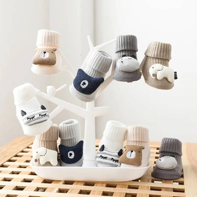 Sunshinebaby cotton socks with 3D print