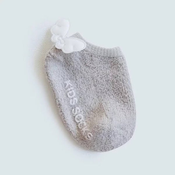Unisex Heel Angel Wings Cotton Baby Socks