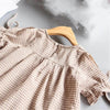 Baby girl linen frocks