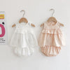 Baby Girl Cotton top & bloomer set