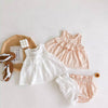 Baby Girl Cotton top & bloomer set
