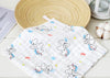 100% Muslin Cotton Newborn Towels (25*50cms)Pack of 3