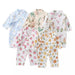 Unisex Printed  Kimono Rompers/ Pyjamas