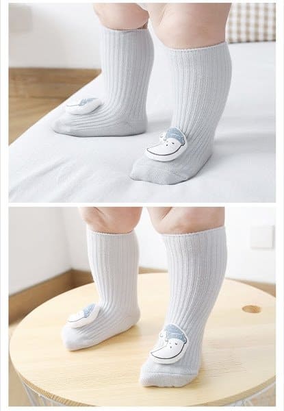 Stylish 3D Cotton Baby Socks | Cute Socks 6 Months–2 Years
