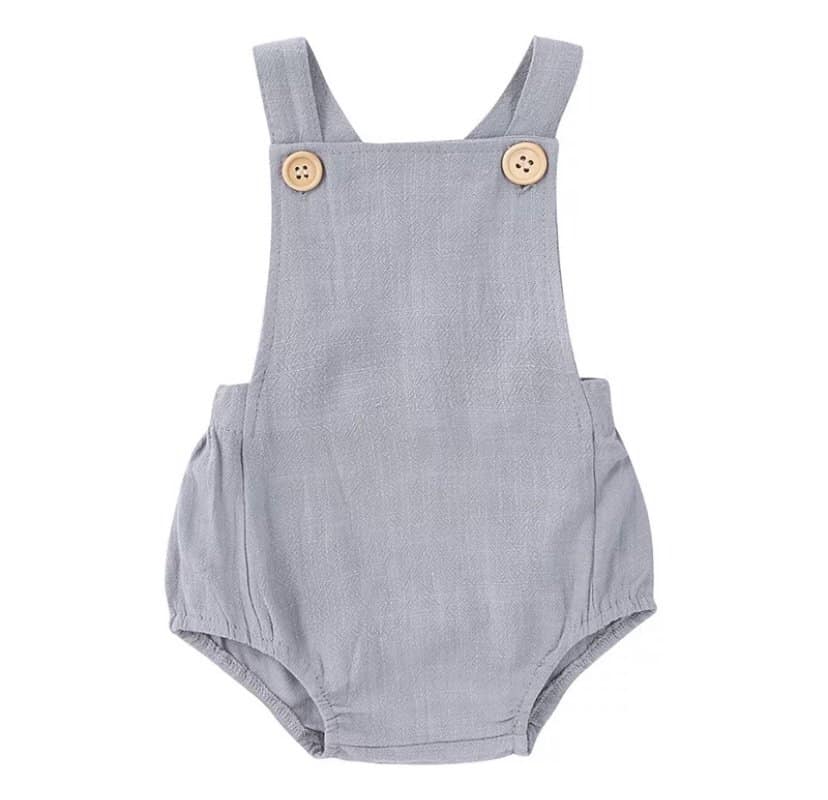 Cotton Dungarees/ Rompers from Newborn to 12 Months