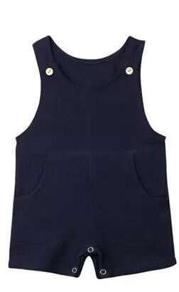 Muslin Cotton Baby Dungarees