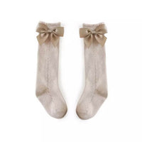 Knee length cotton socks