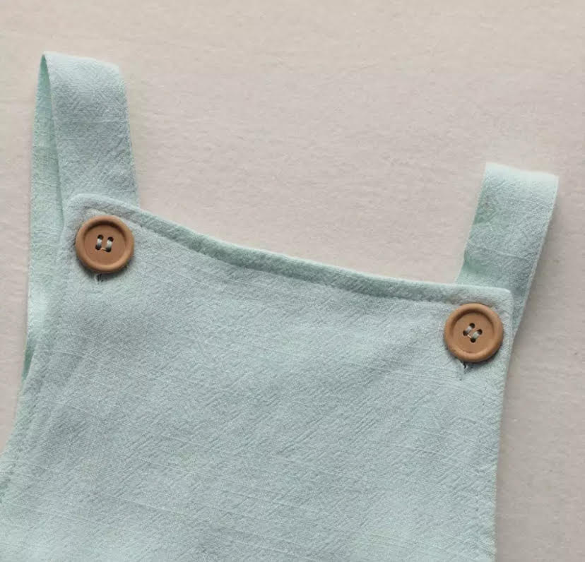 Cotton Dungarees/ Rompers from Newborn to 12 Months